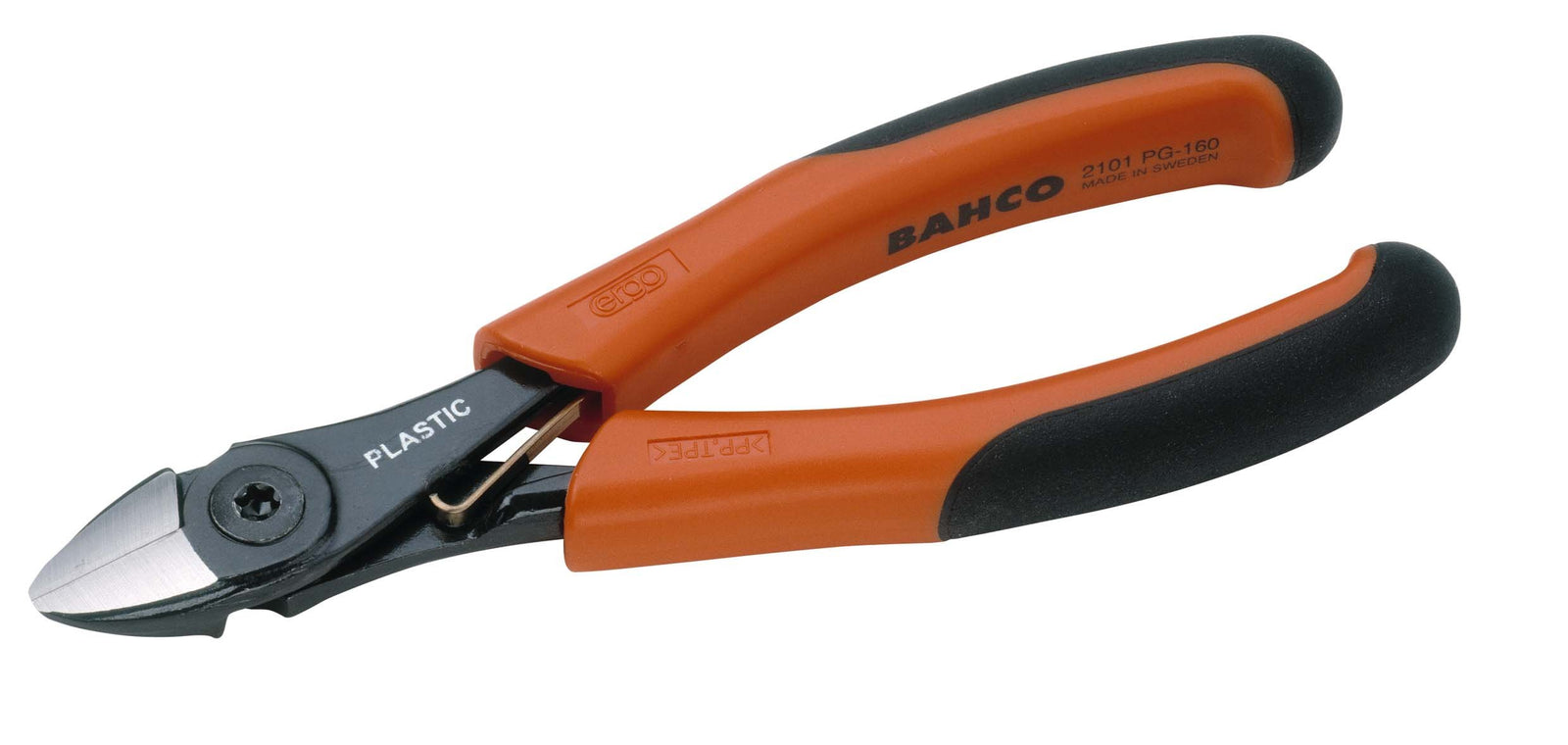 Bahco Side Cutting Pliers For Plastic, 2101PG-160  Bahco   