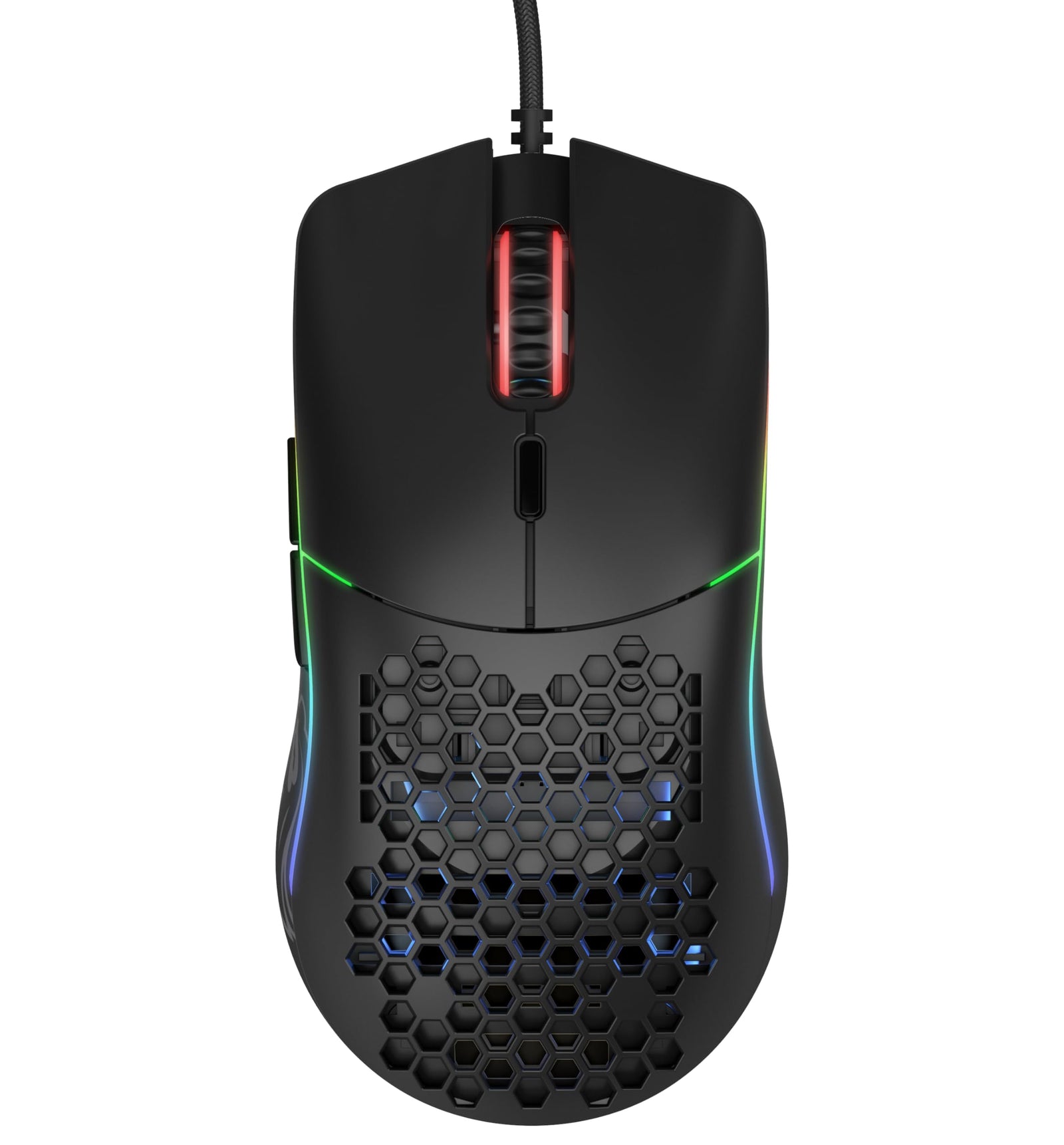 Glorious Gaming Mouse - Model O 67 g Superlight Honeycomb Mouse, Matte Black Mouse, USB Gaming Mouse