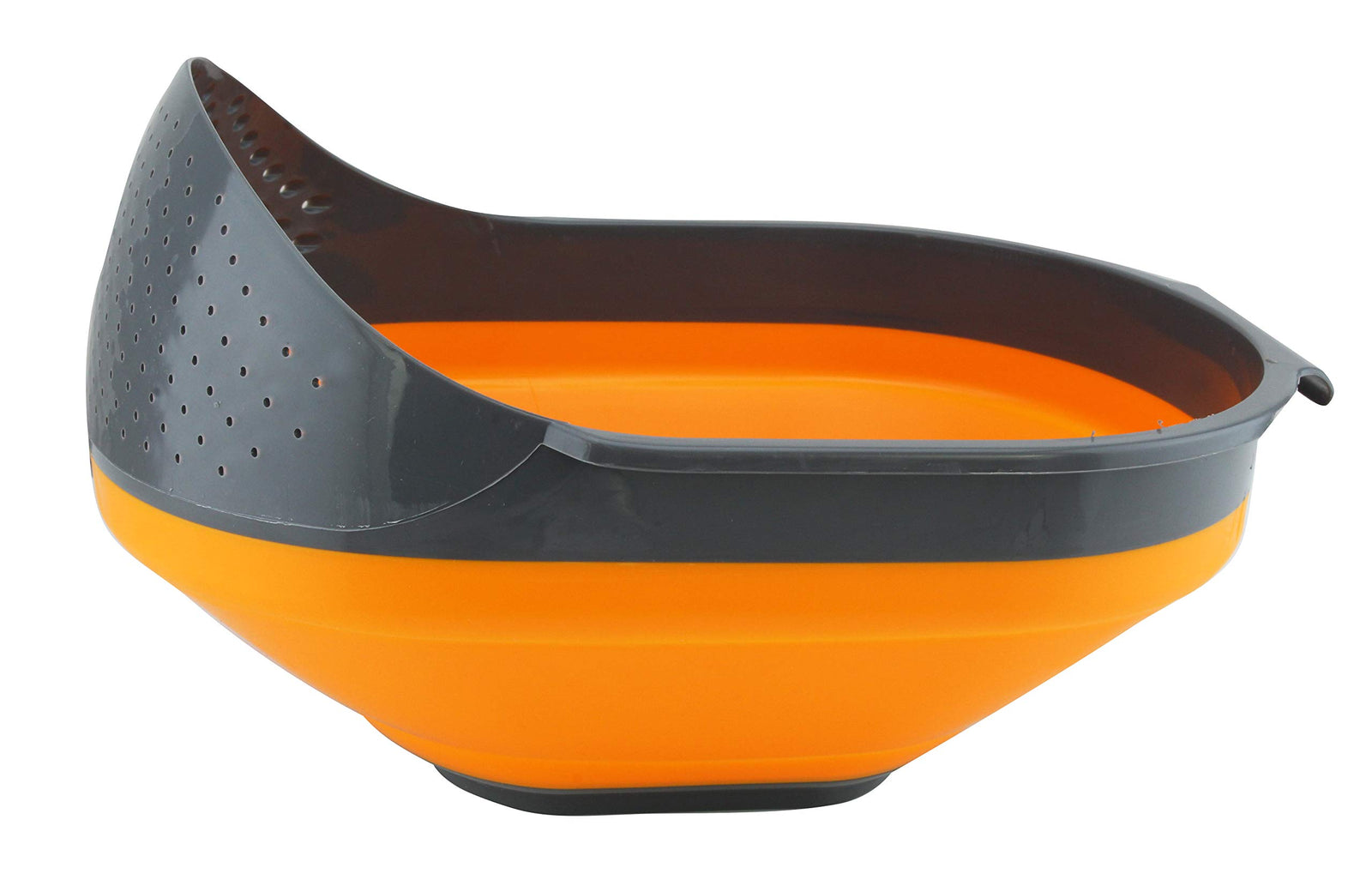 Q-Lux Accordion Rice Strainer L-00757 - Anthracite Orange