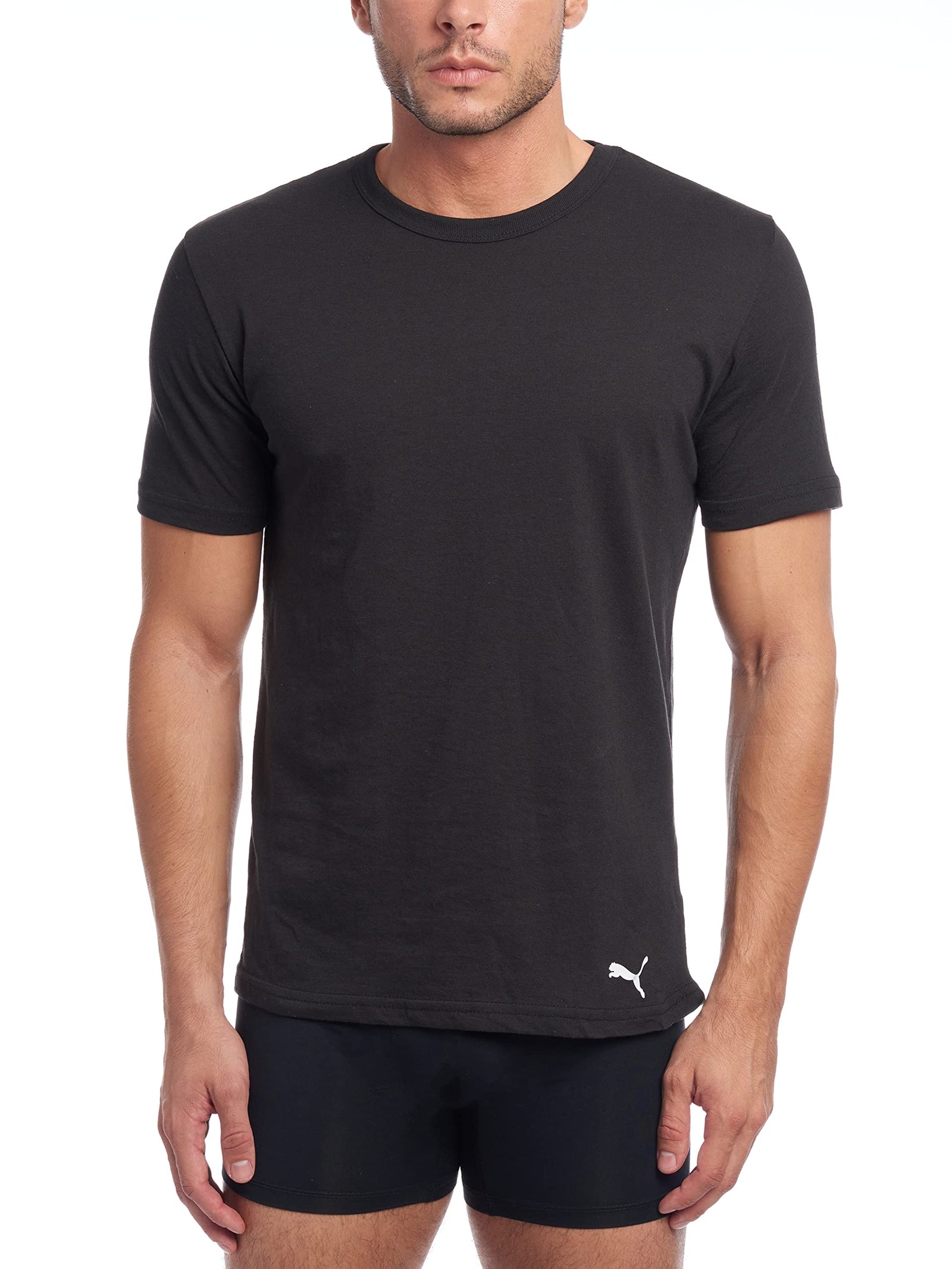 PUMA Men's 3 Pack Crew Neck T-Shirts