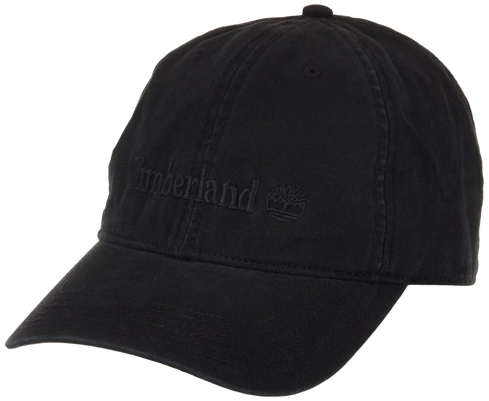 Timberland Men's Cotton Canvas Baseball Cap Color: Black One Size