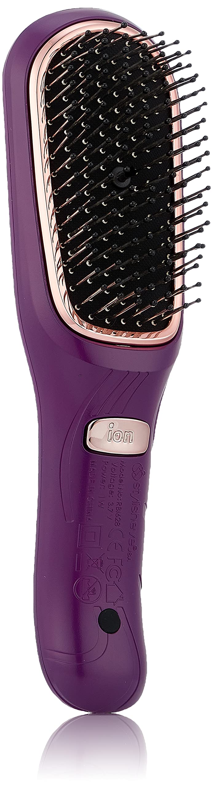 Rush Brush Ionic Hair Massager.Purple