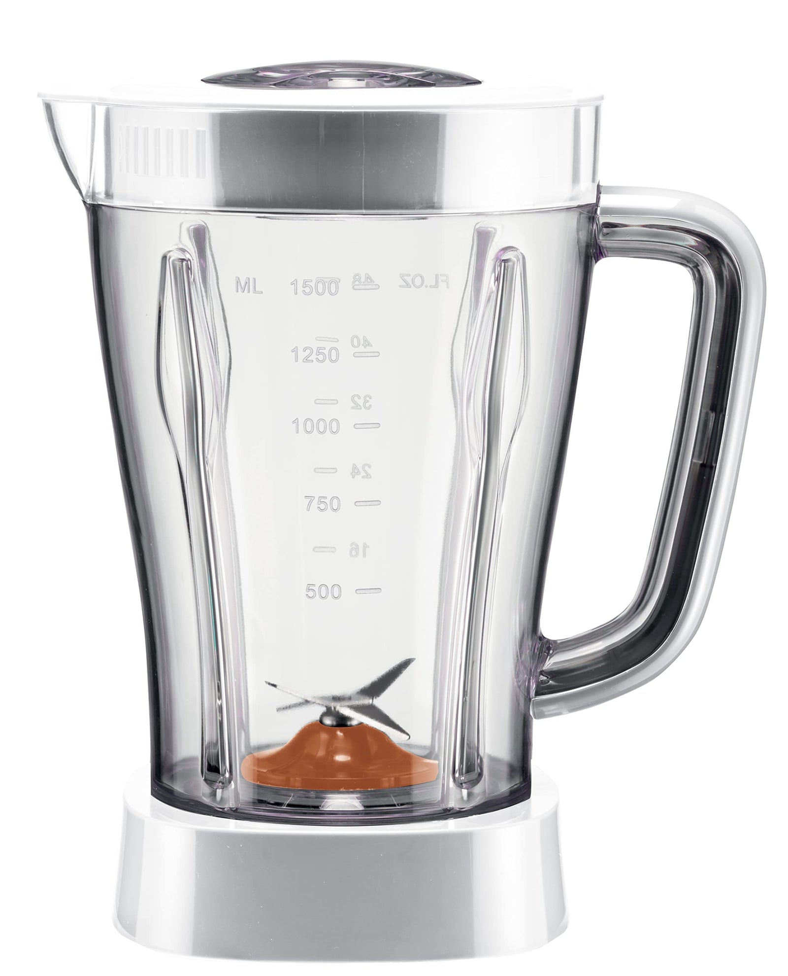 Kenwood Blender Smoothie Maker 500W 1.5L With Grinder Mill, Chopper Mill, Ice Crush Function Blp15.360Wh White