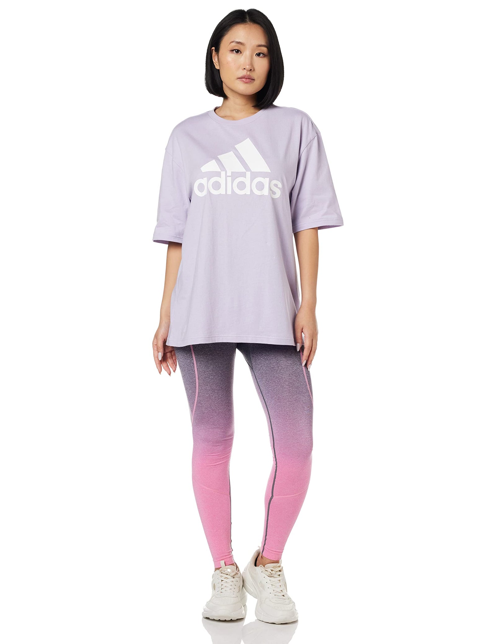 adidas Women's Essentials Big Logo Boyfriend T-Shirt