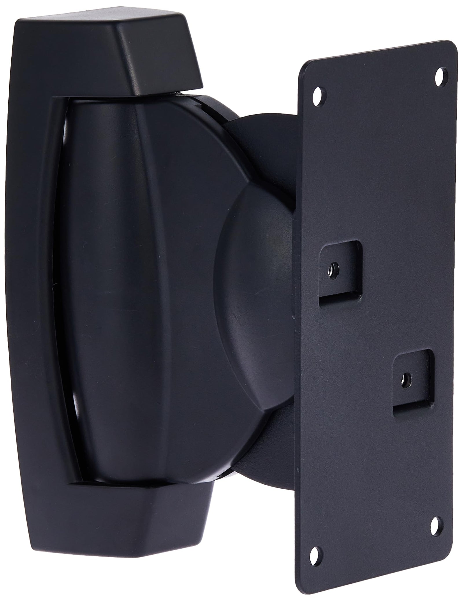 Monoprice Adjustable 22 lb. Capacity Speaker Wall Mount Brackets (Pair) Black, 139488