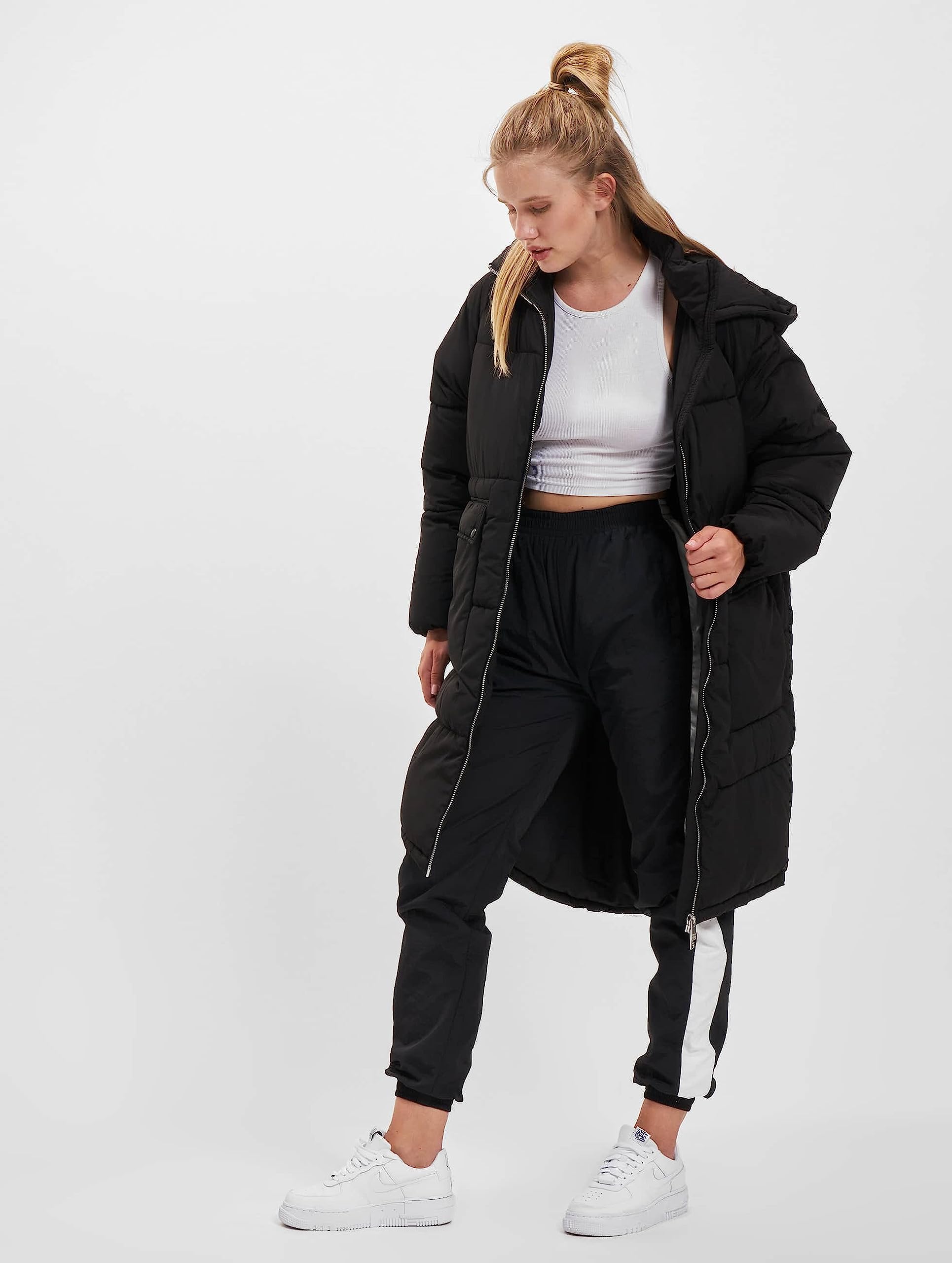 Only Women's Onlgabi Oversized Long Nylon Coat Otw Jacket