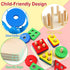 YelaJoy Wooden Stacking Montessori Toys