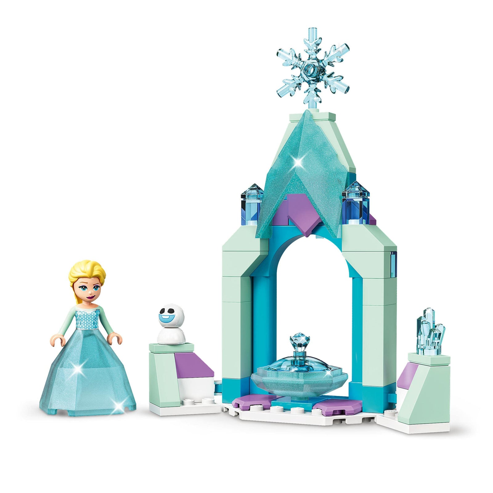 LEGO | Disney Princess Elsa’s Castle Courtyard 43199 Building Kit (53 Pieces)