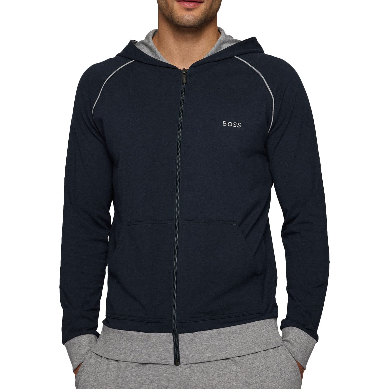 BOSS Men's Mix&match Jacket H Hooded Sweatshirt