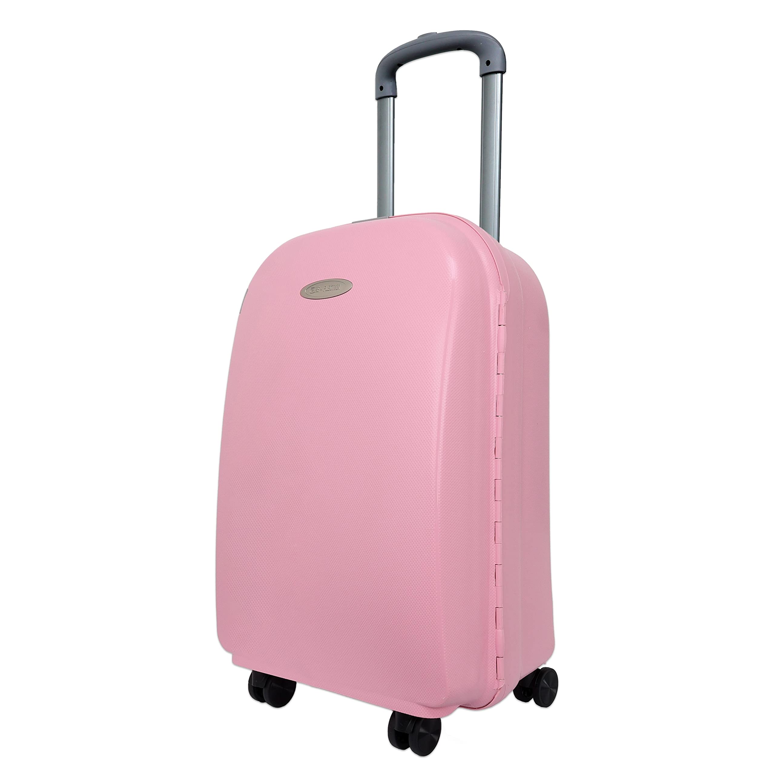 Re-flection Hardcase Trolley Luggage Bag – 21 Inch, Polypropylene Plastic, Portable with Ergonomic Soft Handles and Adjustable 3-Level Handle