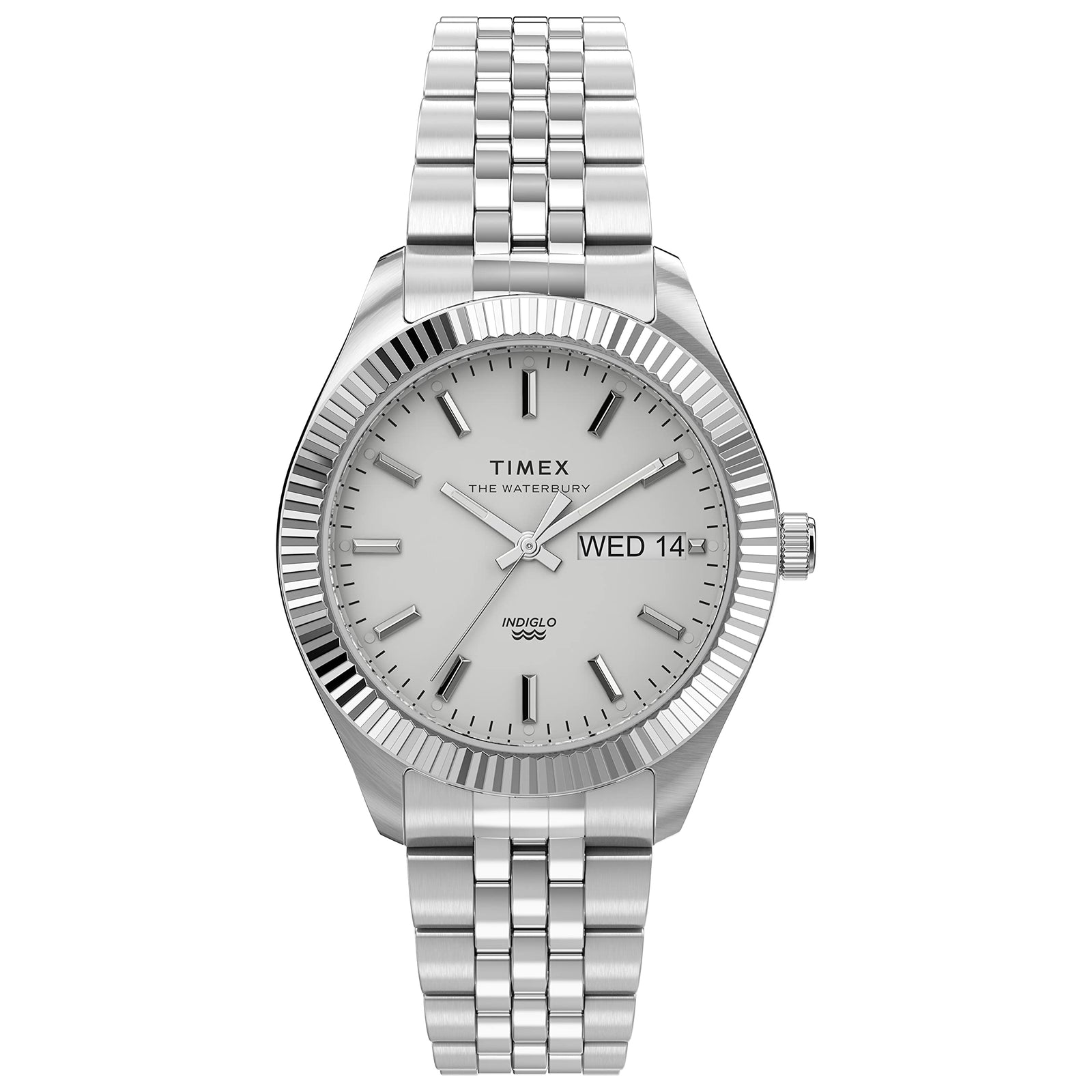 Timex 36 mm Waterbury Legacy Boyfriend Stainless Steel Case