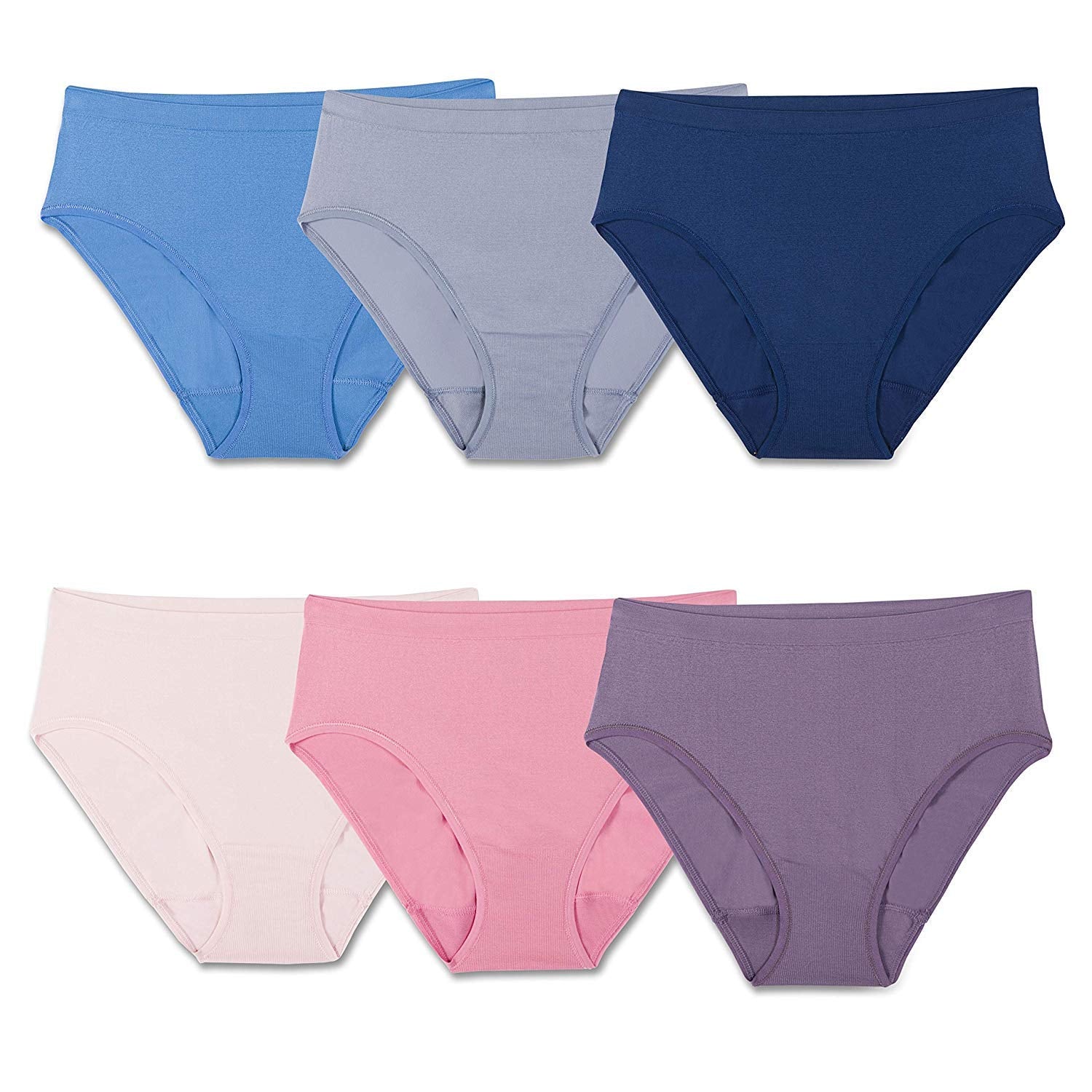 Fruit of the Loom Women's 360° Stretch Underwear, High Performance Stretch for Effortless Comfort, Available in Plus Size