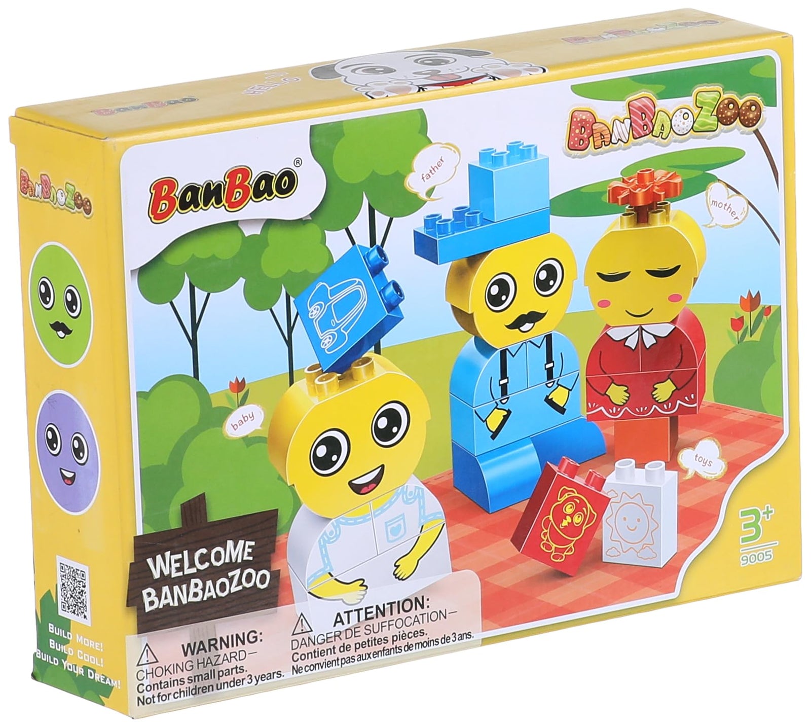 Banbao zoo- emoji big blocks for young ones