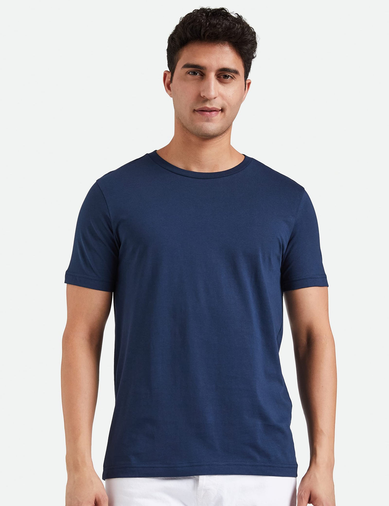 Amazon Brand - Symbol Men's Solid Regular T-Shirt (AW17PLPO2-3)