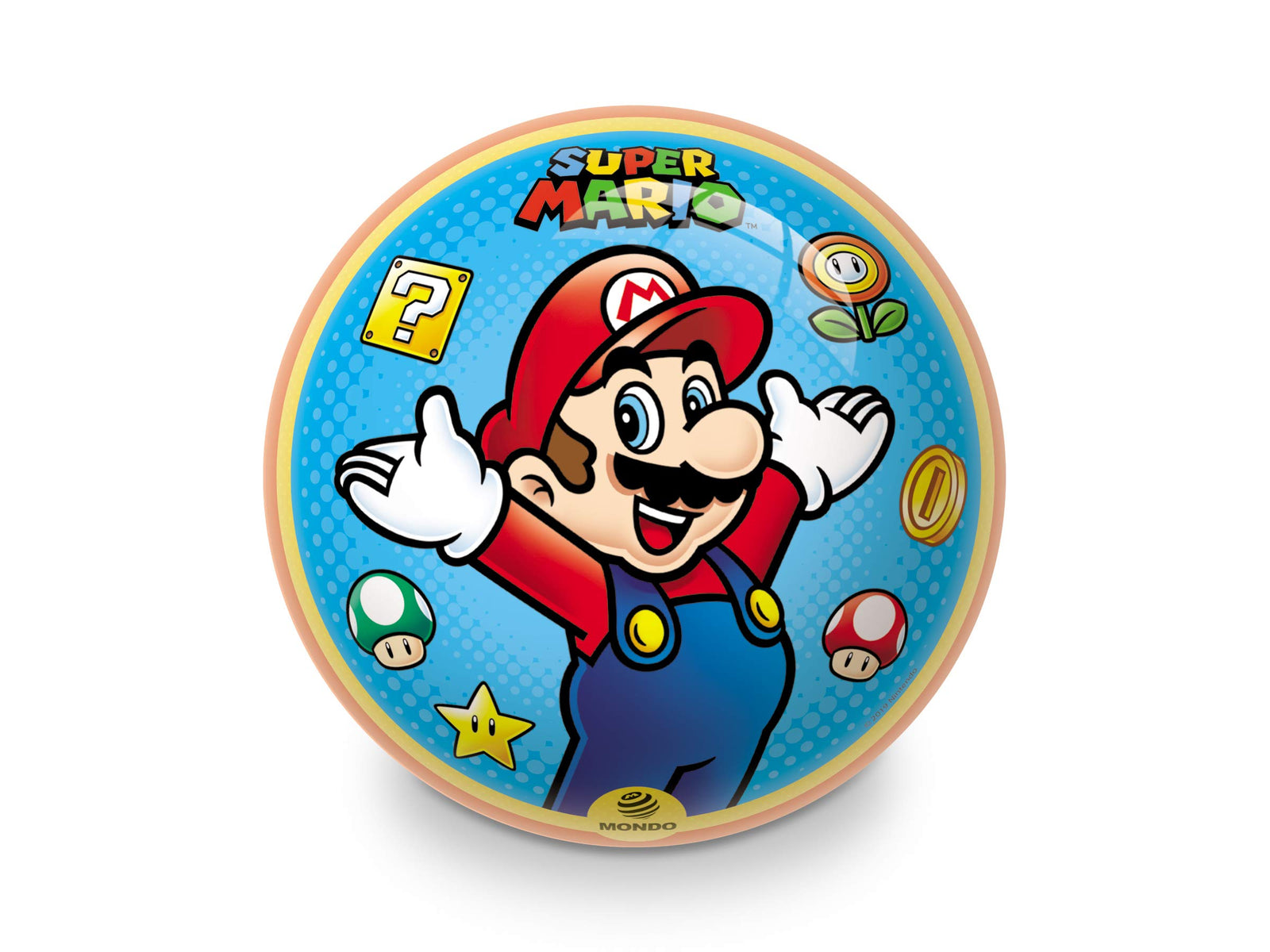 Mondo Pvc Ball Super Mario 23Cm, 26019, Multicolor