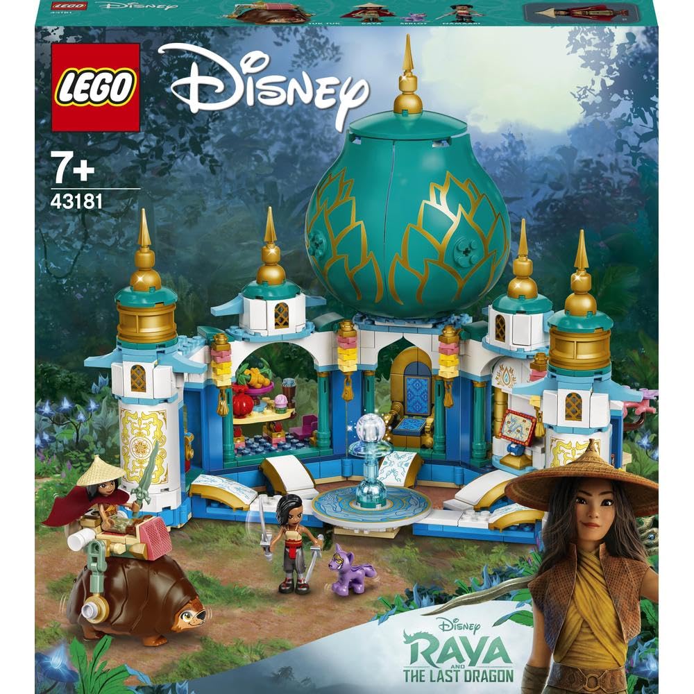 LEGO | Disney Princess Raya and the Heart Palace Building Kit (43181) - 610 Pieces