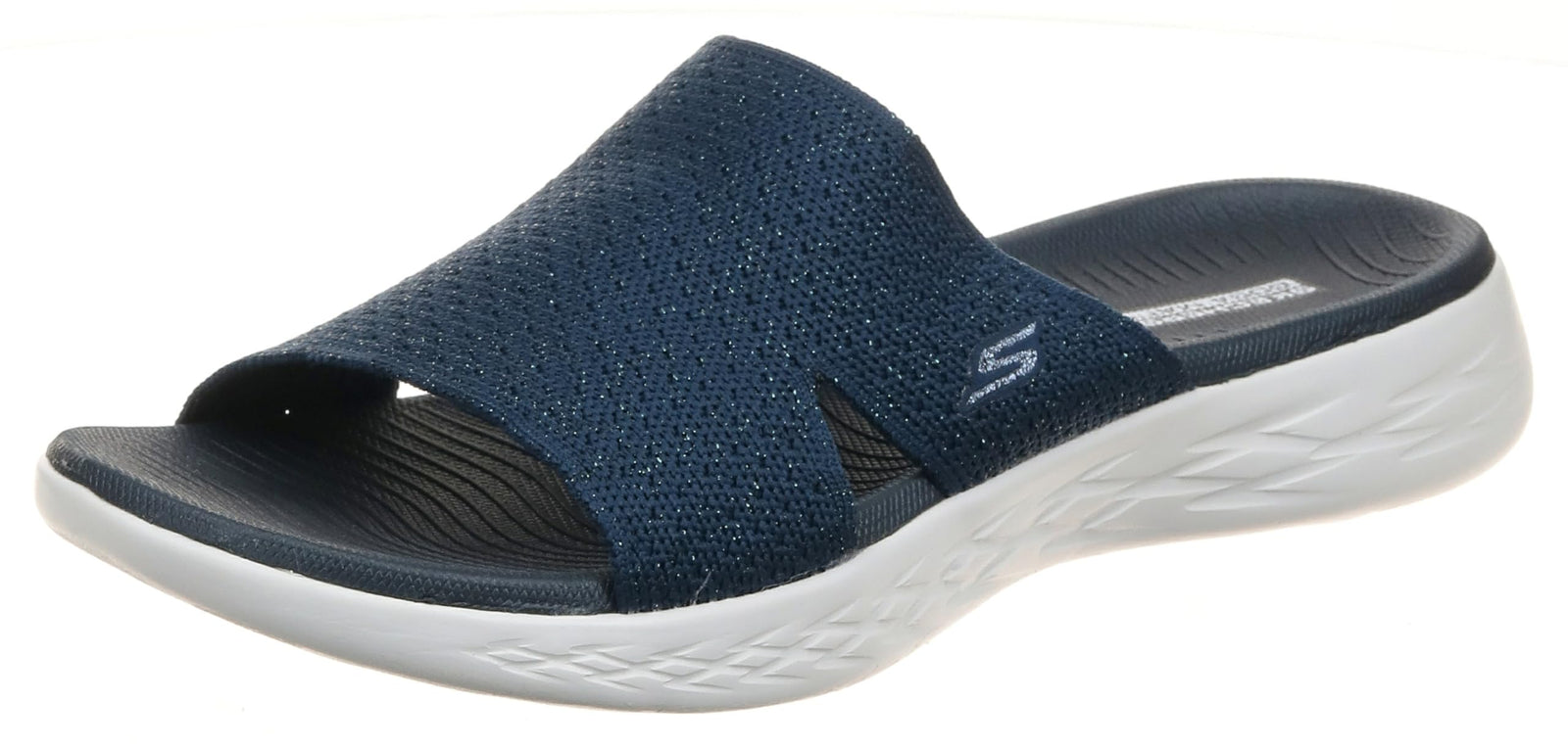 Skechers ON-THE-GO 600 STRETCH KNIT SLIDE womens Slide Sandal