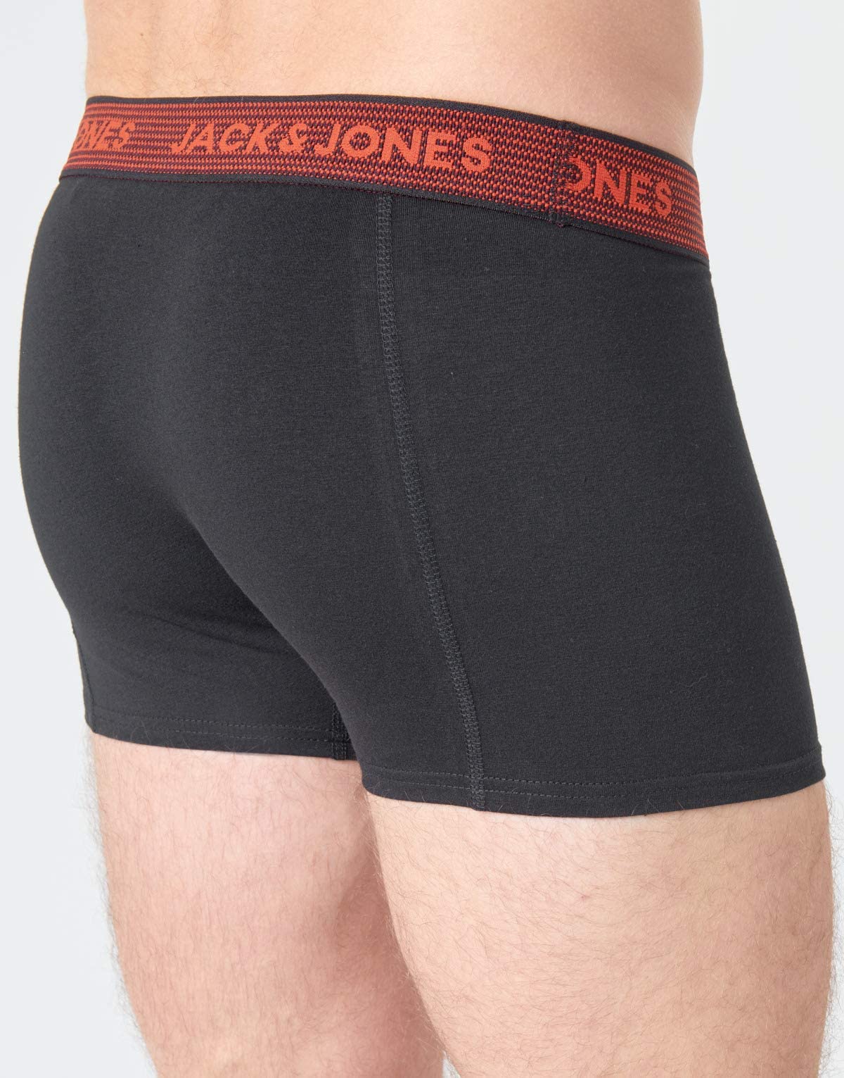 Jack & Jones Men's Jacwaistband Trunks 3 Pack Noos Trunks.V.XXL