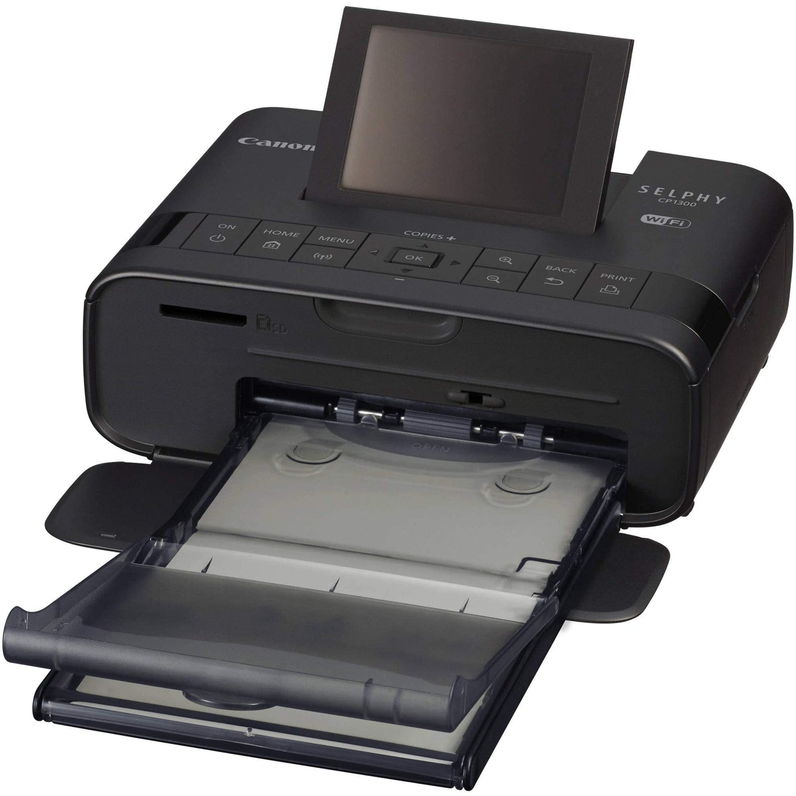 Canon Selphy Cp-1300 Compact Photo Printer Black