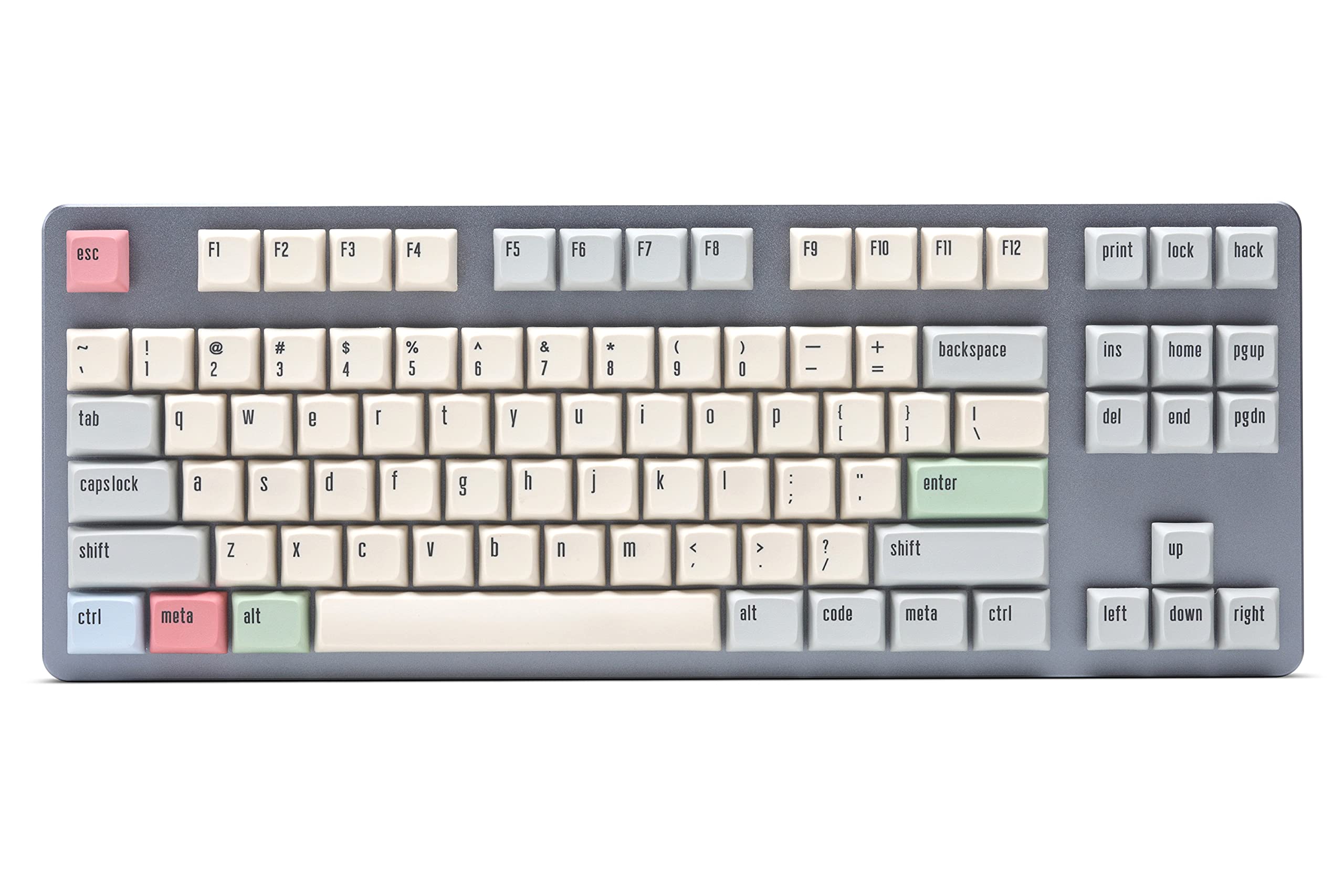 DROP + MiTo XDA Canvas Keycap Set for Tenkeyless Keyboards - Compatible with Cherry MX Switches and Clones (TKL 94-Key Kit)