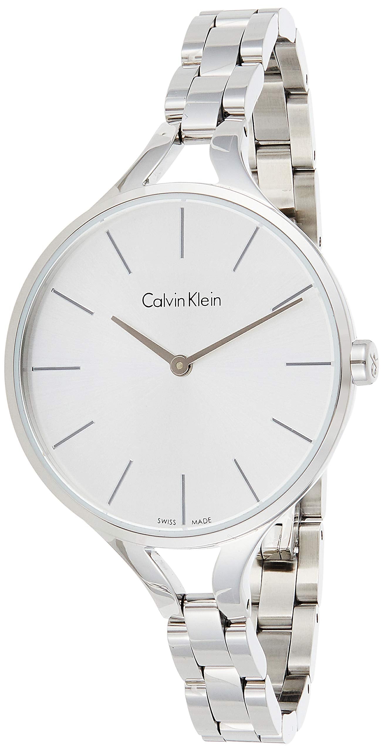 Calvin Klein Womens SS Analog Watch - 36 mm - Silver - K7E23146