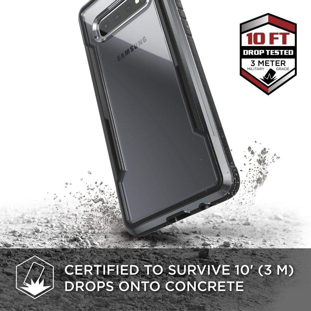 X-Doria Defense Shield Case for Samsung Galaxy S10 (Black)