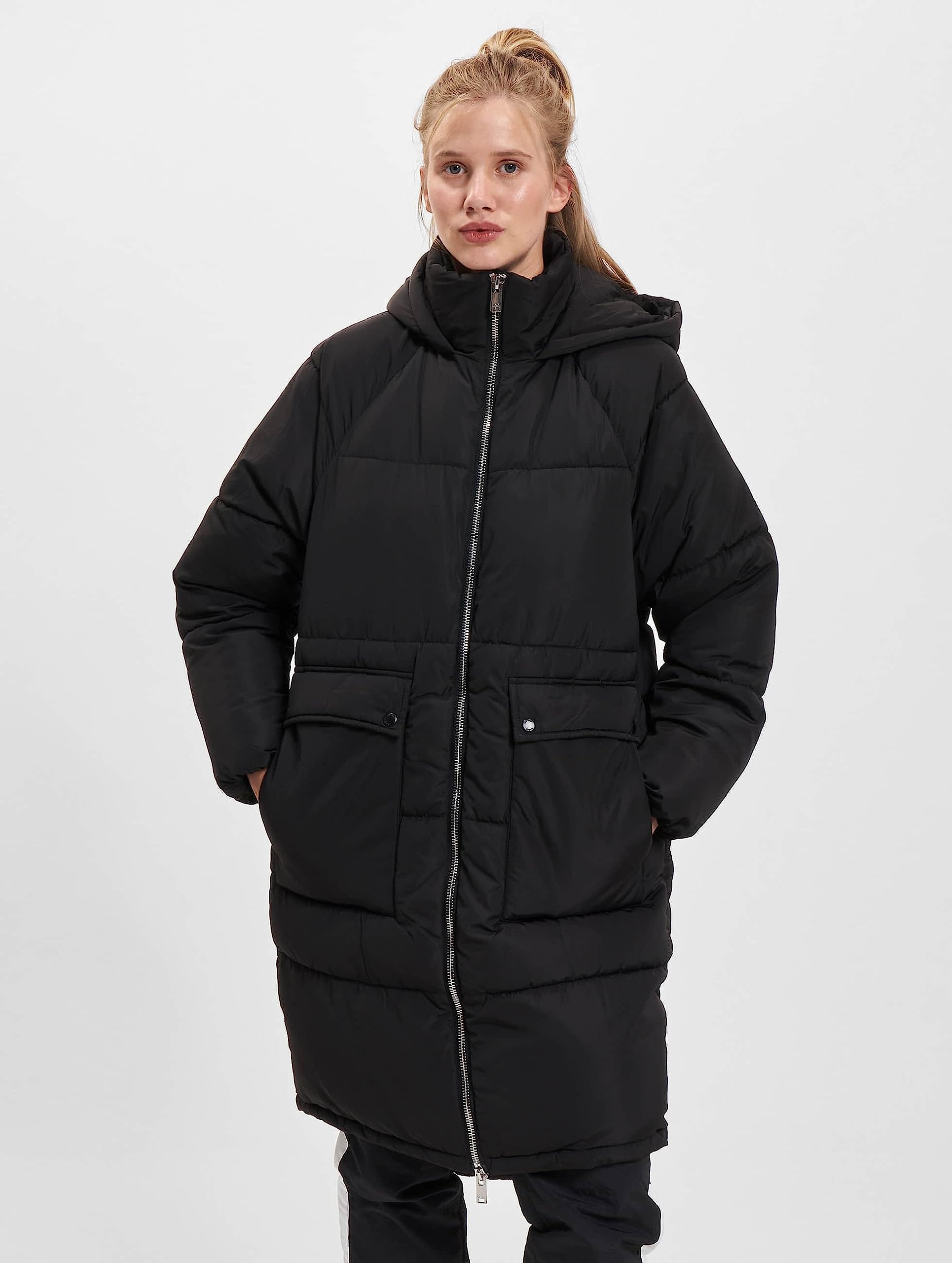 Only Women's Onlgabi Oversized Long Nylon Coat Otw Jacket