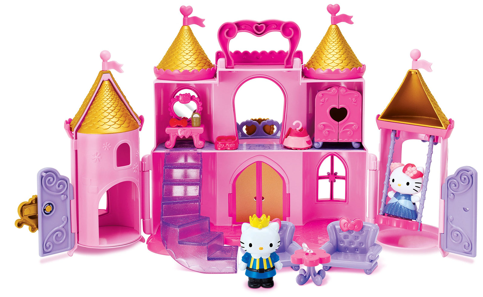 Hello Kitty 4304 Fairy Tale Castle Play Set for Girls