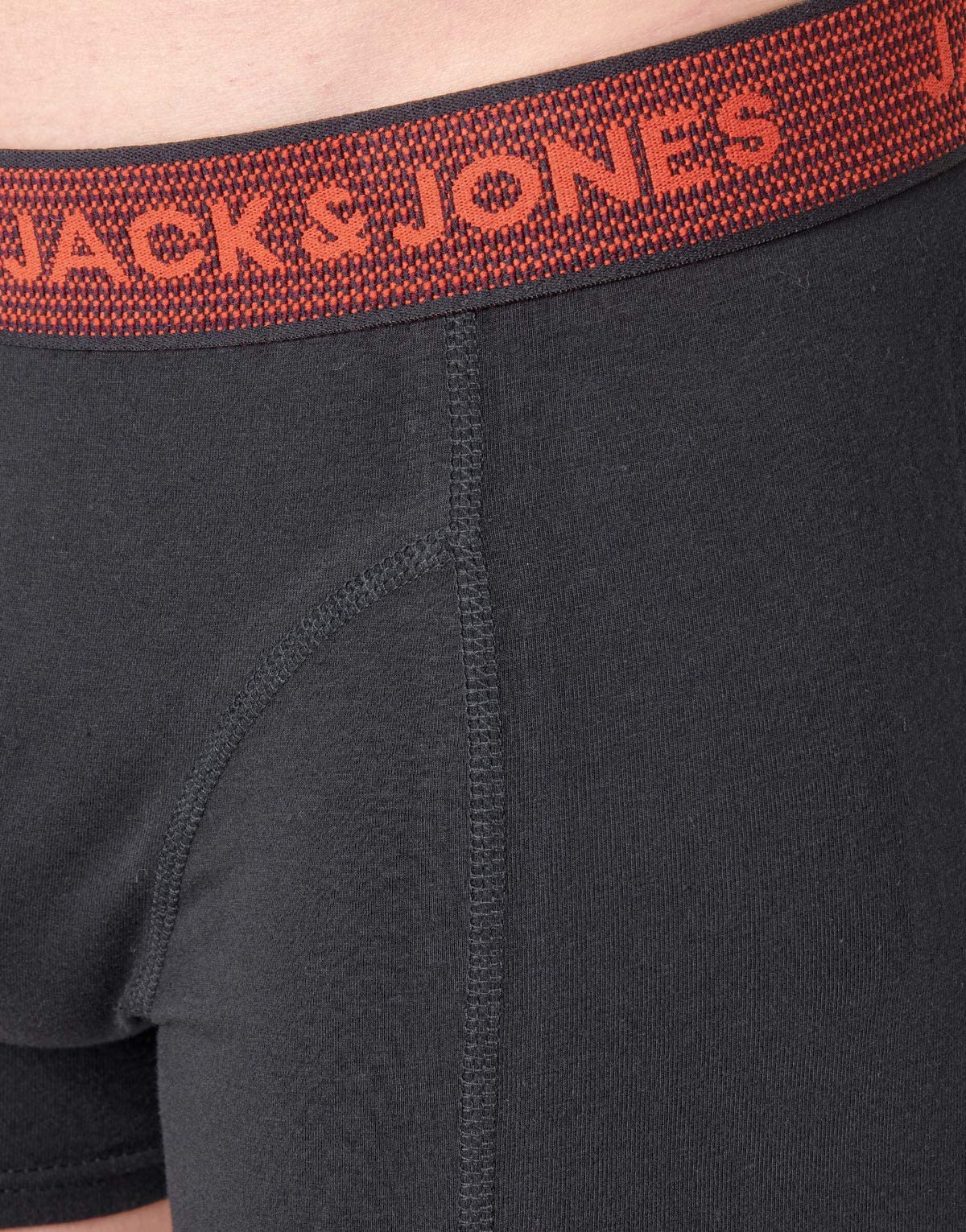 Jack & Jones Men's Jacwaistband Trunks 3 Pack Noos Trunks.V.XXL