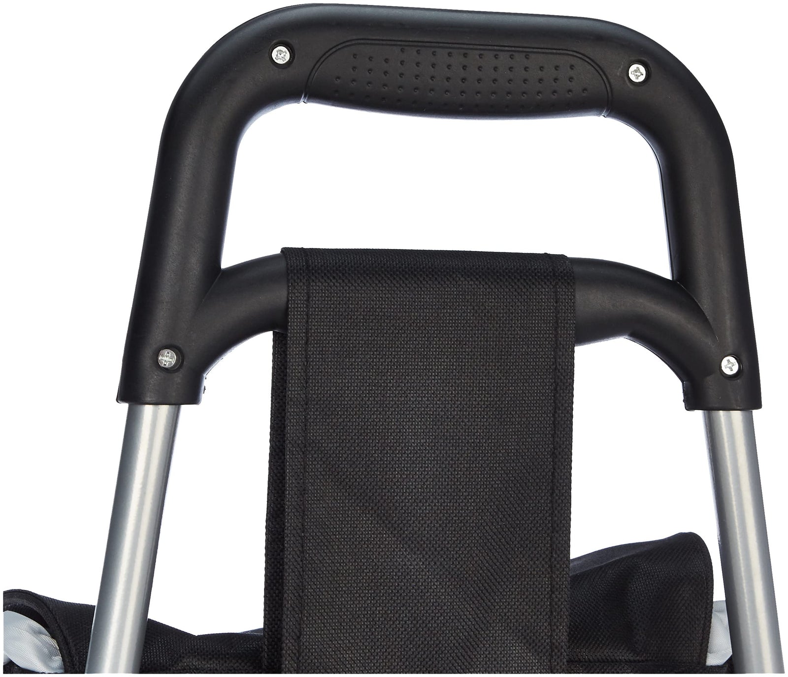 feelings Folding Essential Shopping Trolley | Fabric Luggage Bag with Wheels | Shopping Cart | Shopping Trolley with Wheels | Portable Trolley | Foldable Shopping Bag, Black