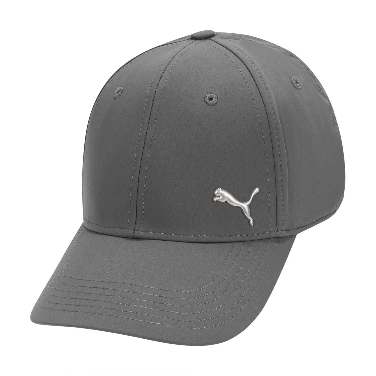 PUMA Stretch Fit Cap Baseball.Gray/Silver.S - M