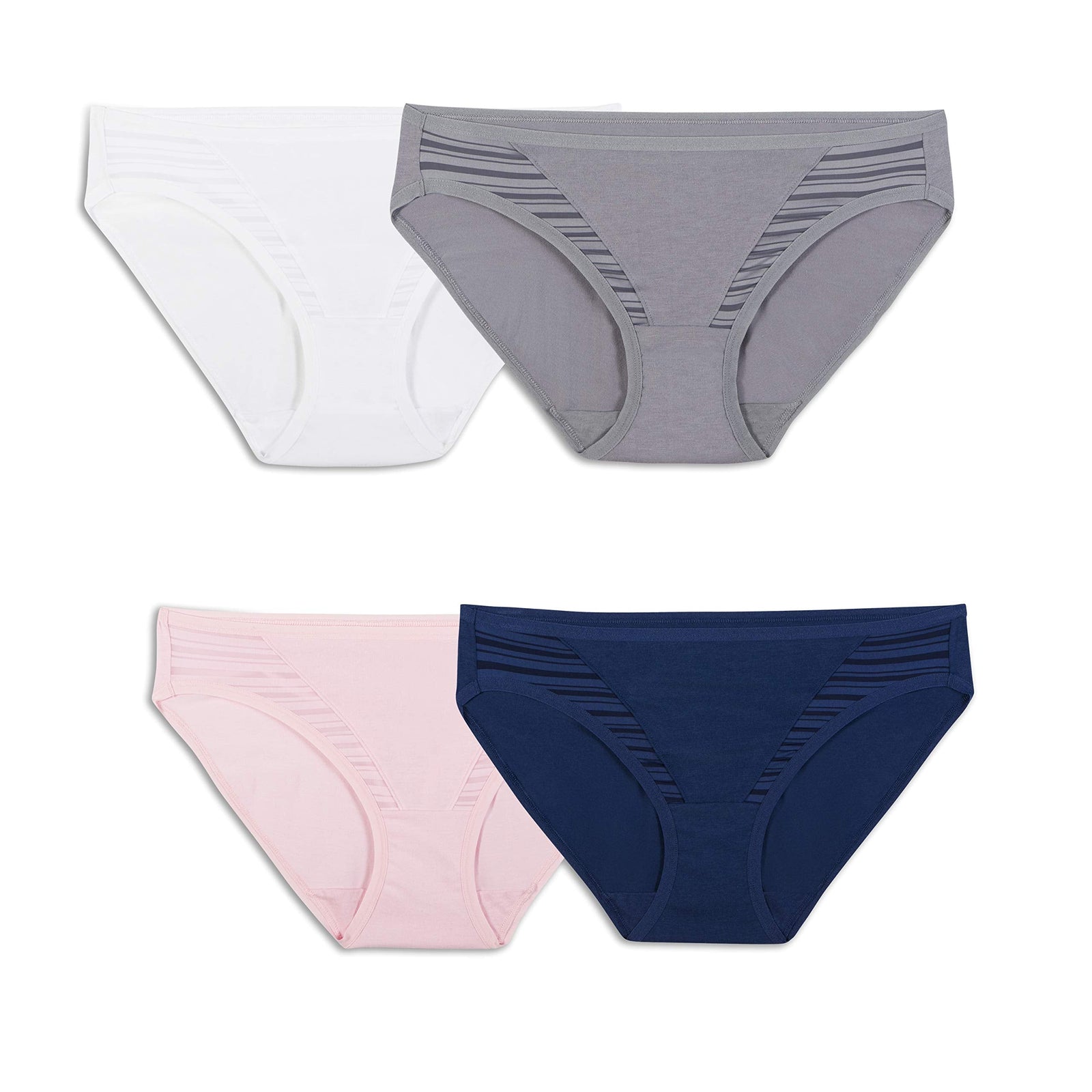 Fruit of the Loom Women's Coolblend Moisture Wicking Panties Size: M Color: Bikini - Fashion Assorted