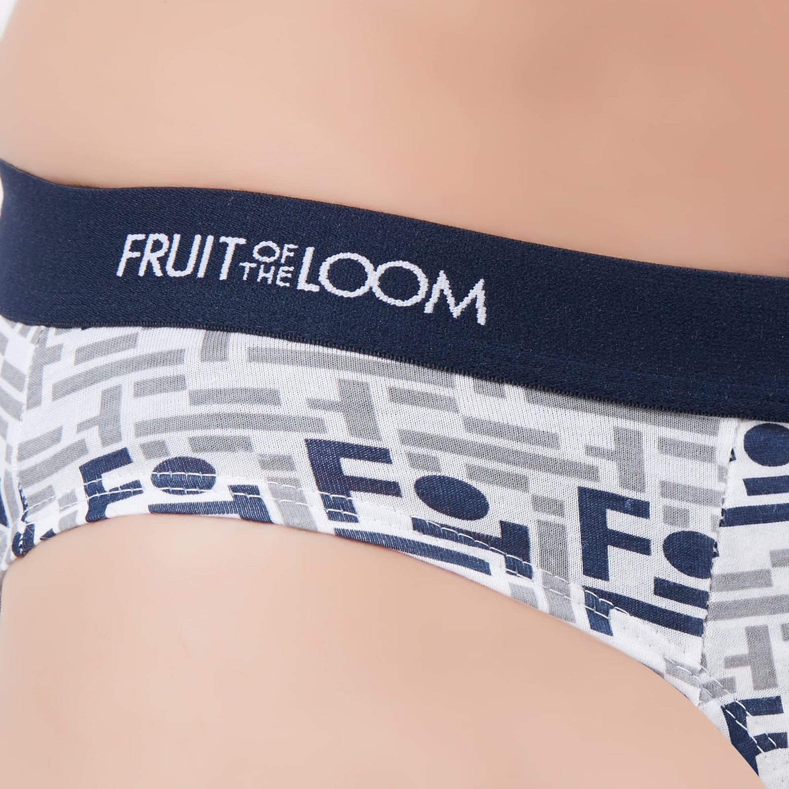 Fruit Of The Loom mens Better Basics Printed Hip Brief