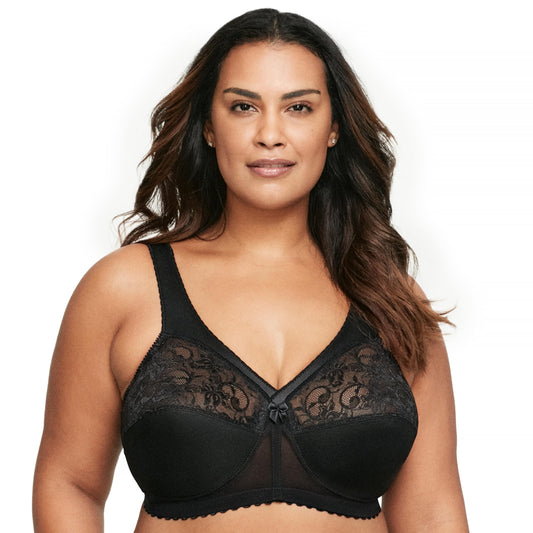 Glamorise womens Full Figure Support Bra Full Coverage Bra  Glamorise   