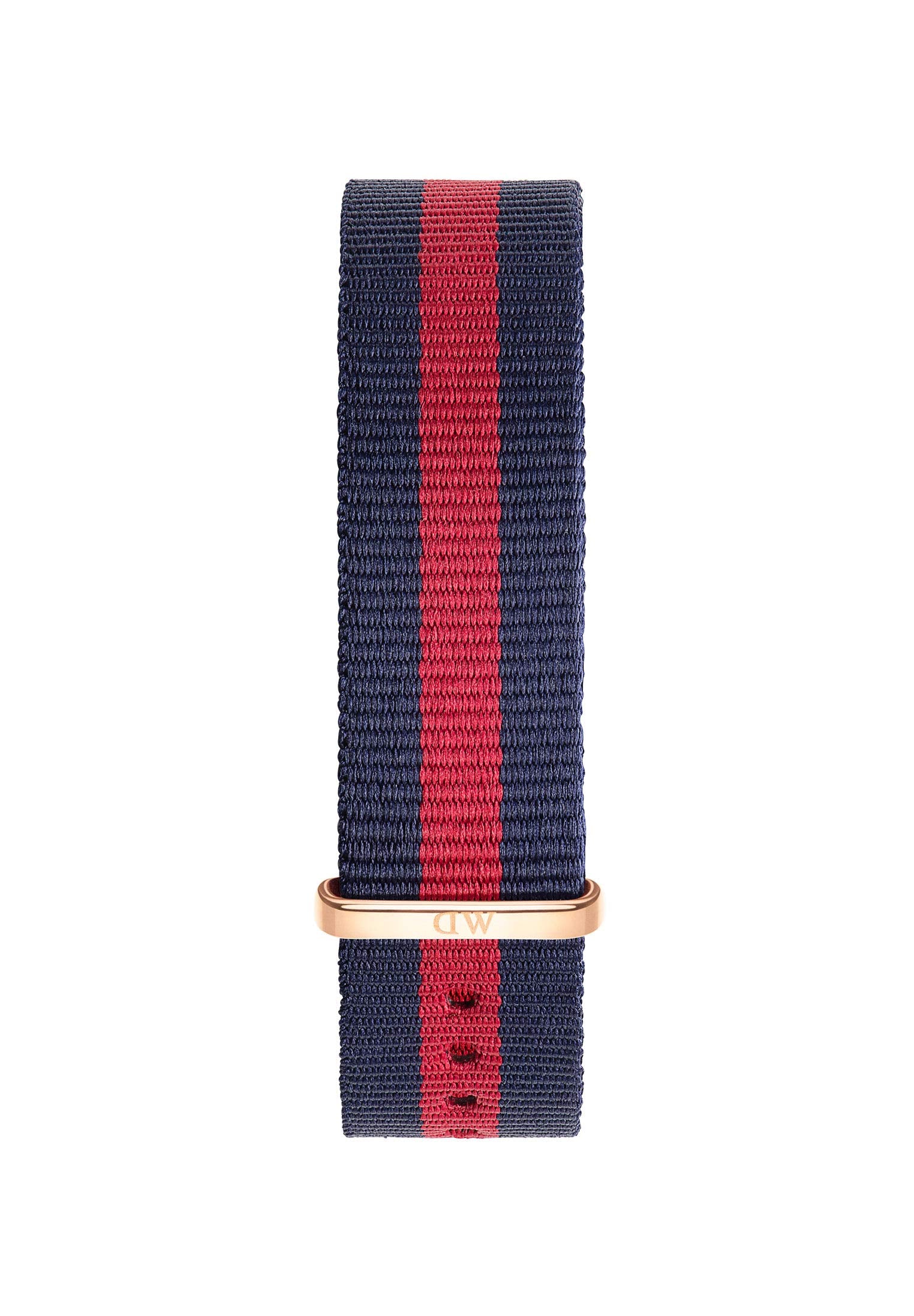 Daniel Wellington Oxford Nylon Unisex Watch Band - Red And Navy