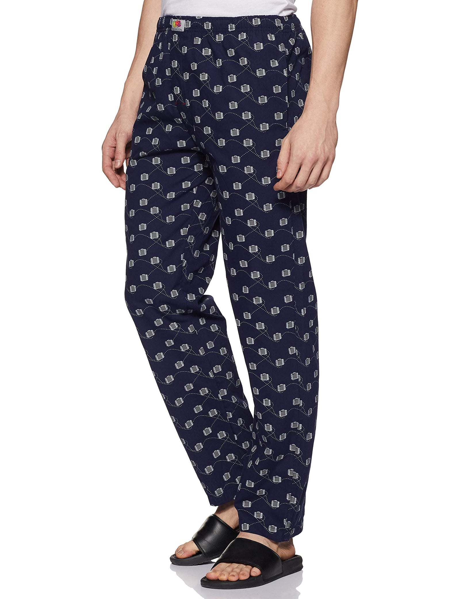 Fruit Of The Loom Men's Unwind Printed Pyjama