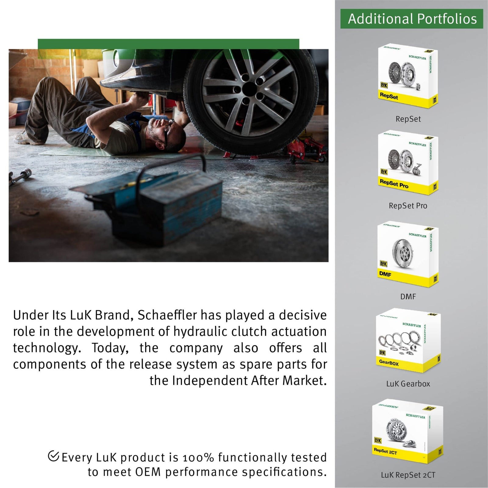 LuK Schaeffler LSC265B Clutch Slave Cylinder, OEM Release Replacement Parts