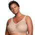 Glamorise womens Magiclift Cotton Support Bra Wirefree #1001 Full Coverage Bra (pack of 1)