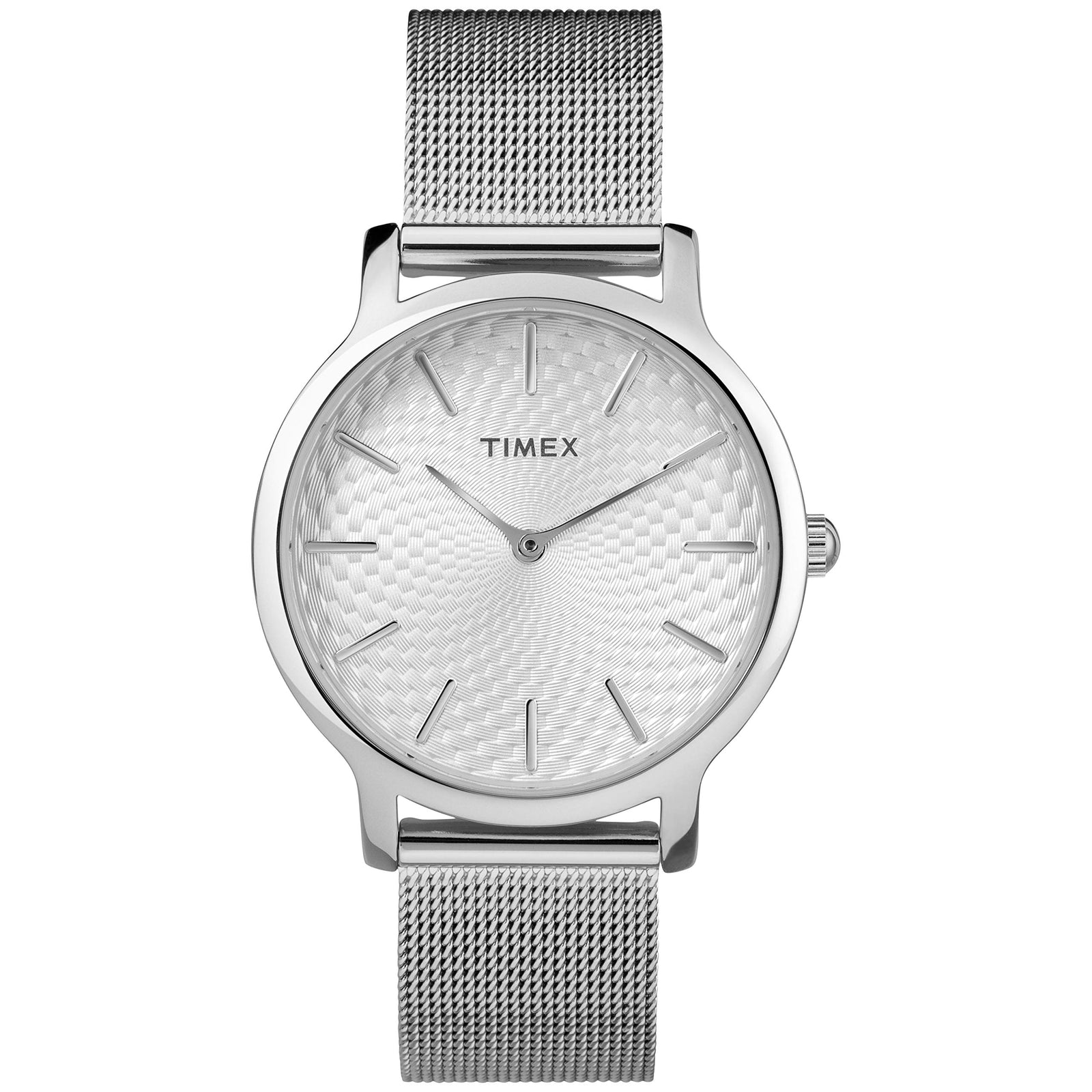 Timex Women's Metropolitan 34mm Watch, Gold-Tone/White Sunray