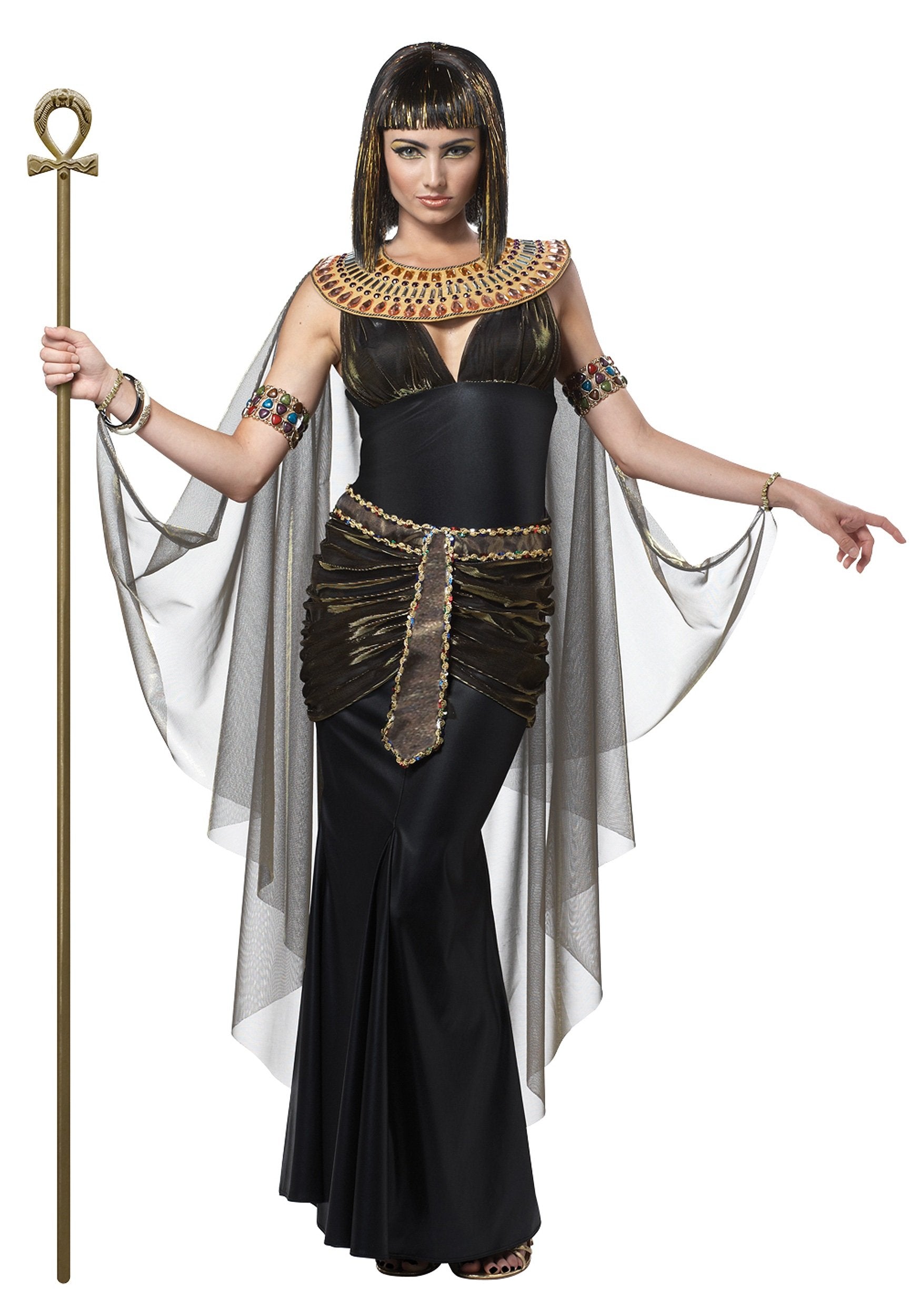 California Costumes Womens Cleopatra Costume, Black, M