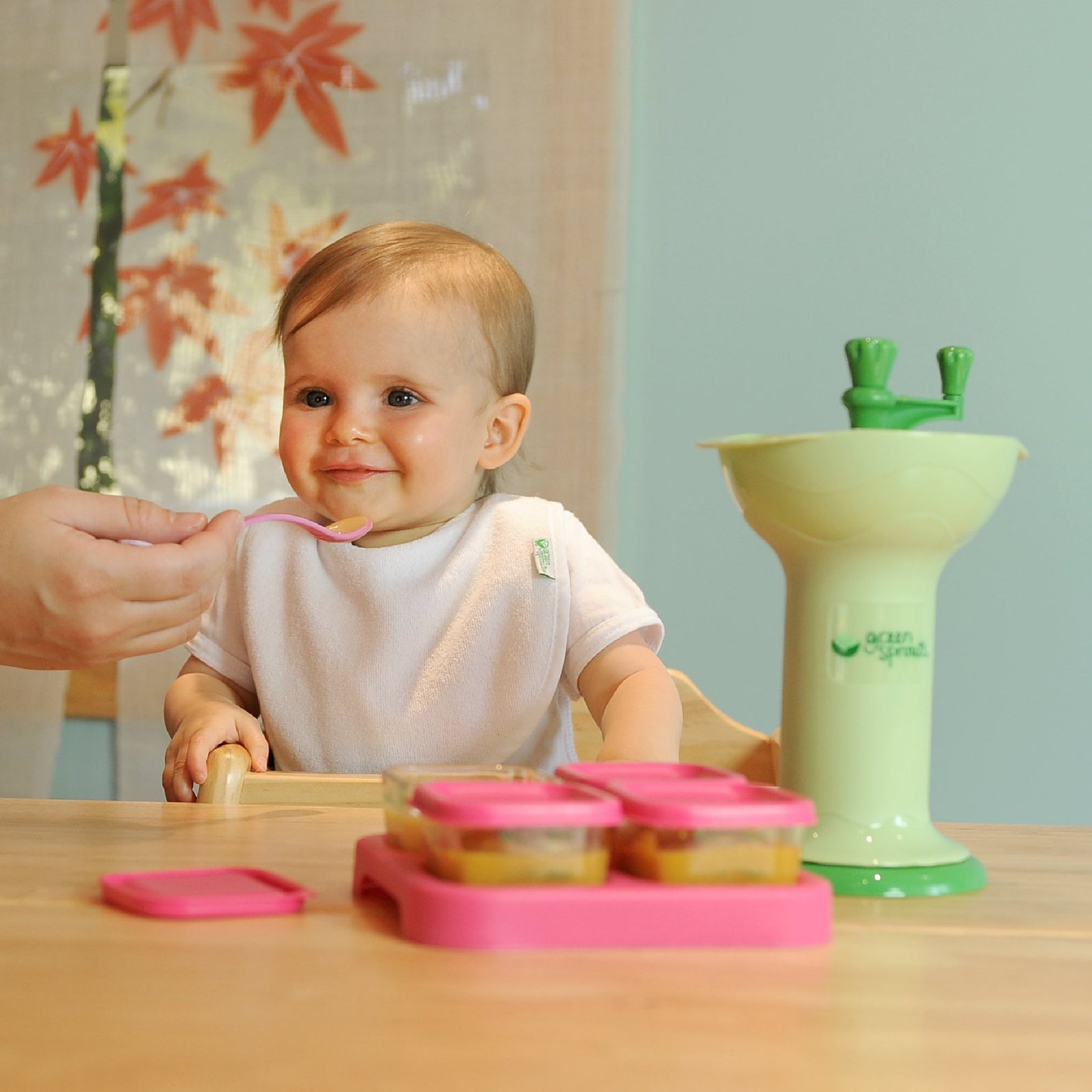 Green Sprouts Baby Fresh Baby Food Mill-Green-Adult Use Only, Piece Of 1