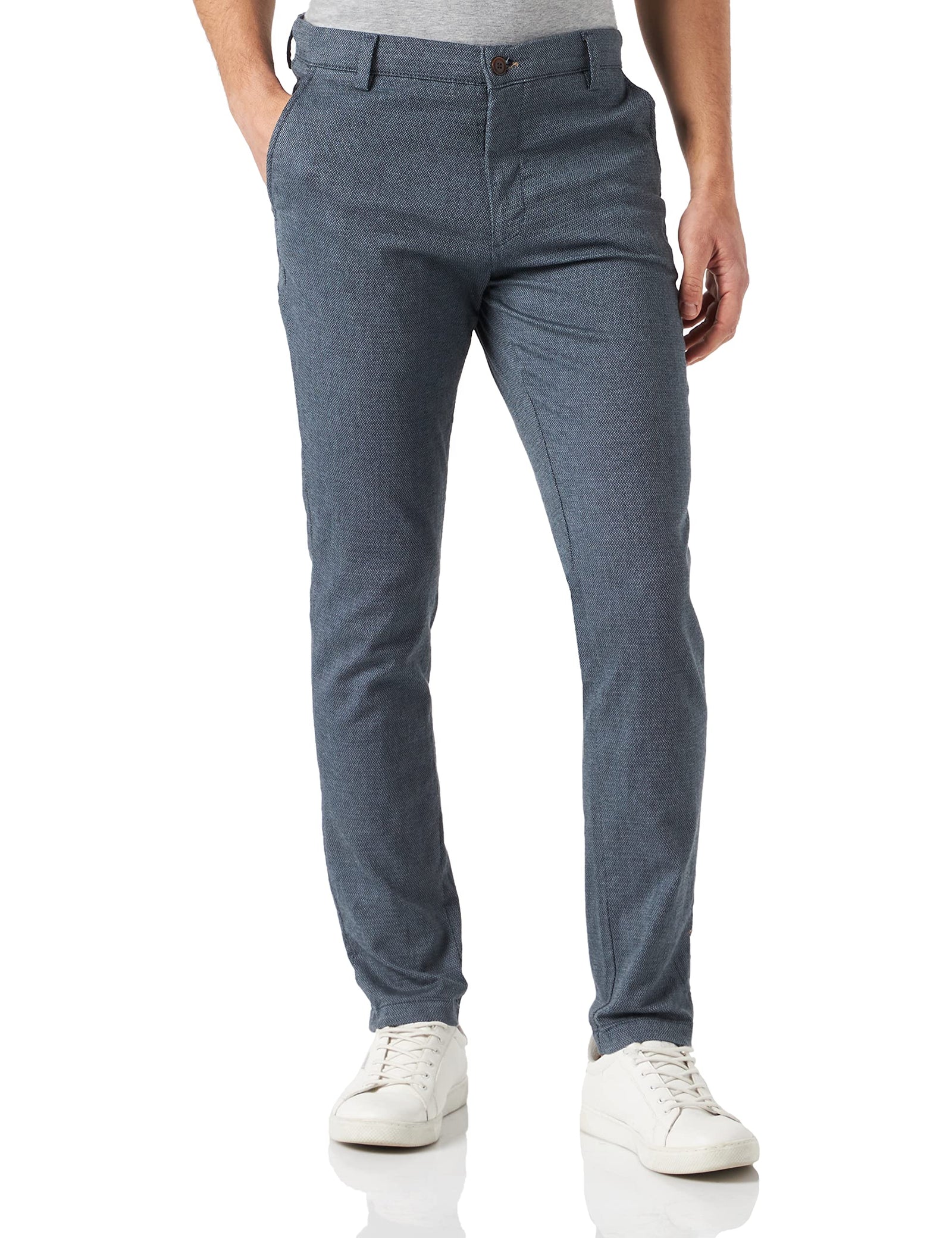 Jack & Jones Men's Faded Denim Chinos