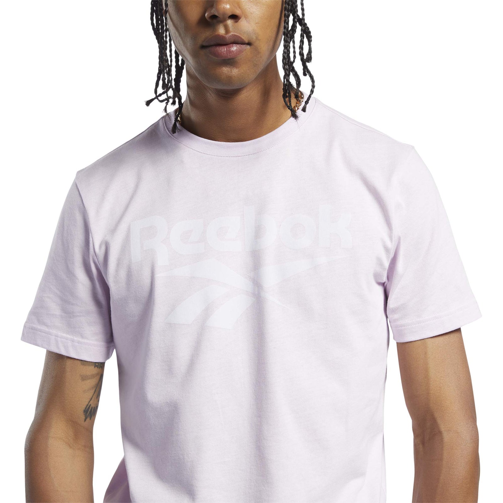 T-shirt Reebok Vector Logo For Men, Rose, L