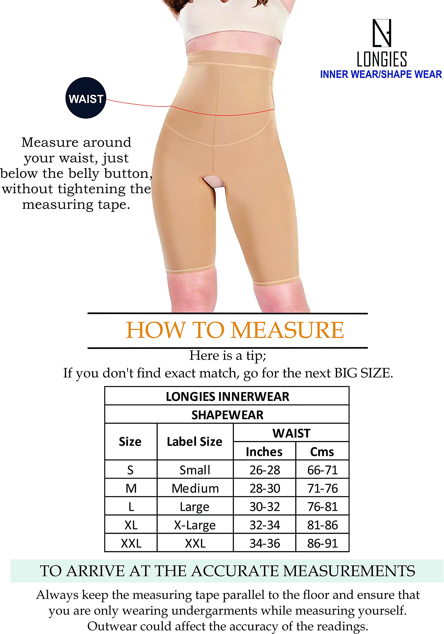 Longies Women Mini Body Shaper