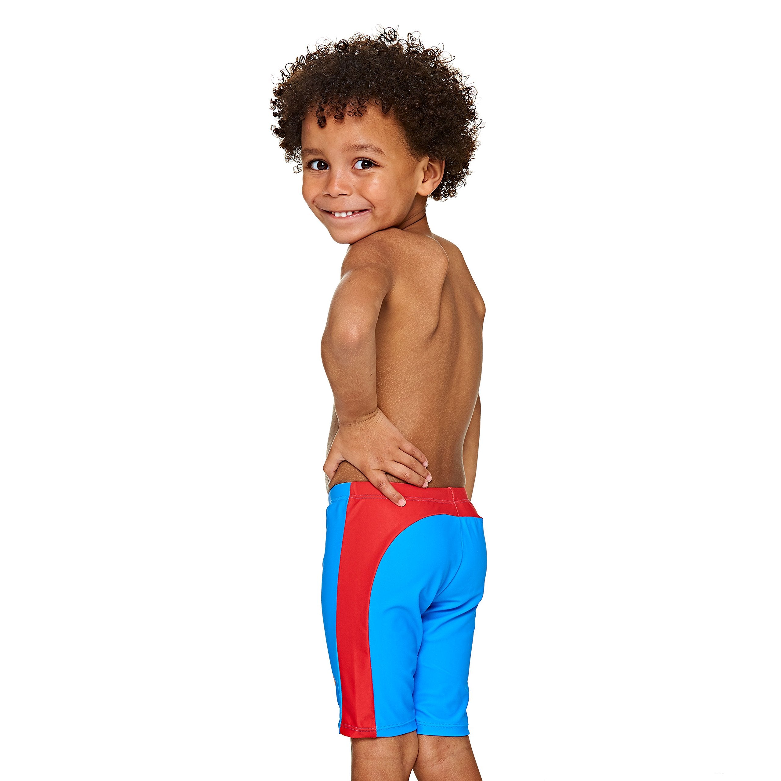 Zoggs Boys Zoggs Superman Logo Mini Jammer Swim Trunks