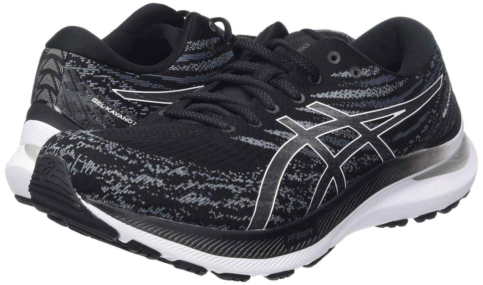 ASICS 1011B440 GEL-KAYANO 29 Running Shoes For Men Size 42 EU - Black White