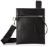 34 By Amr Diab Men Crossbody with small logo and zipper Bag, Black, One Size