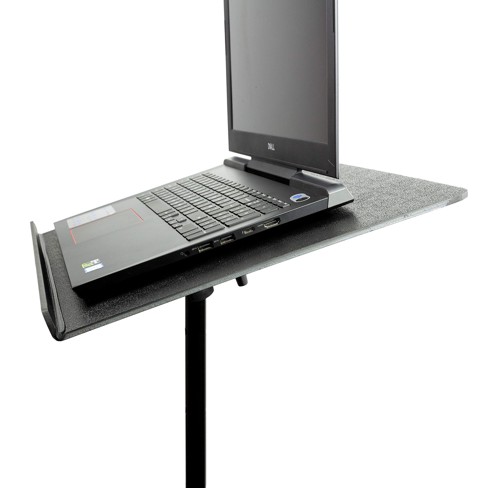 RockJam RJLP3 Heavy Duty Projector Stand Laptop Stand or Temporary Standing Desk with Tripod Body and Textured Plate