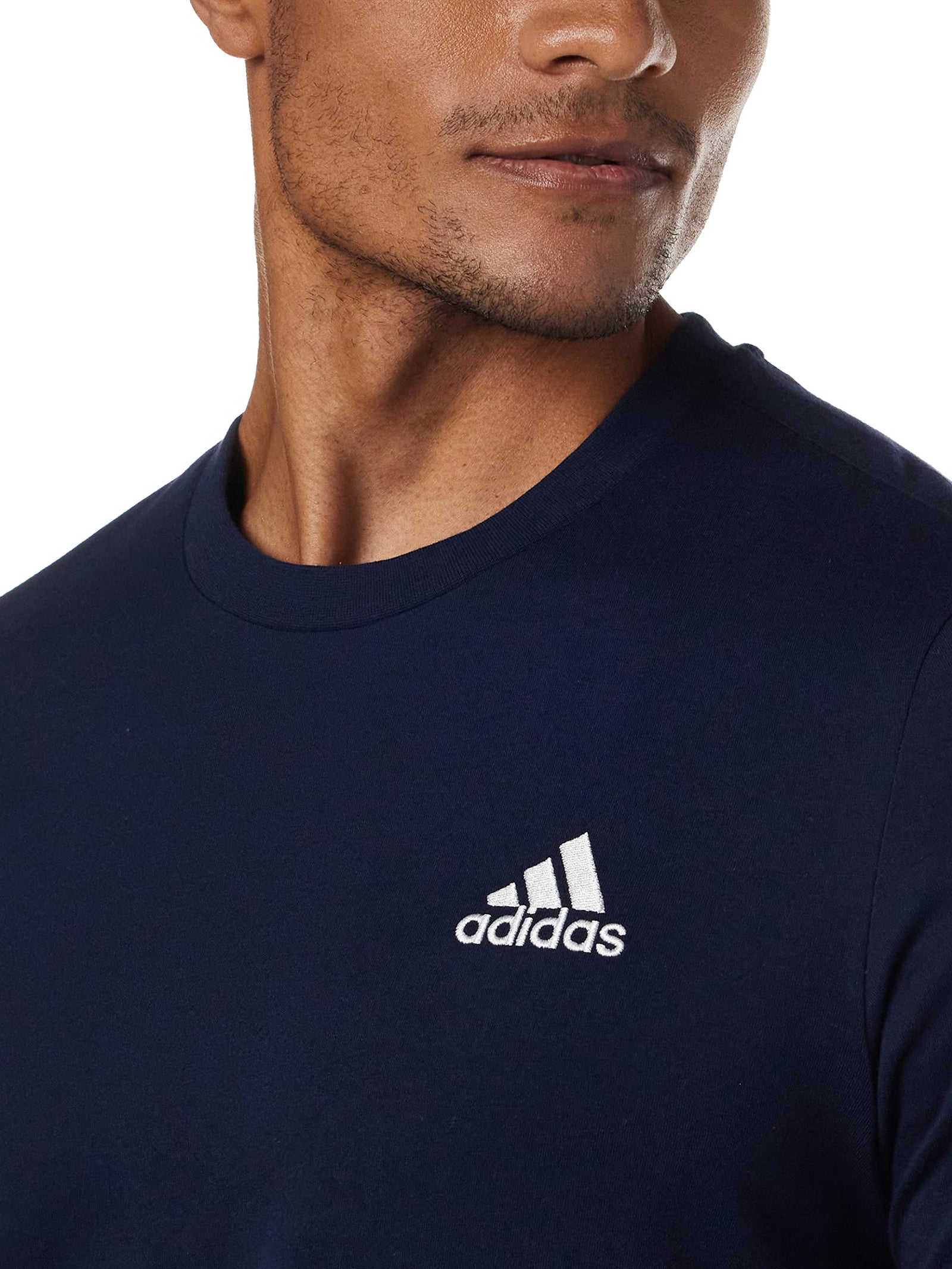 adidas Mens Essentials Embroidered Small Logo T-Shirt T-Shirt (pack of 1)