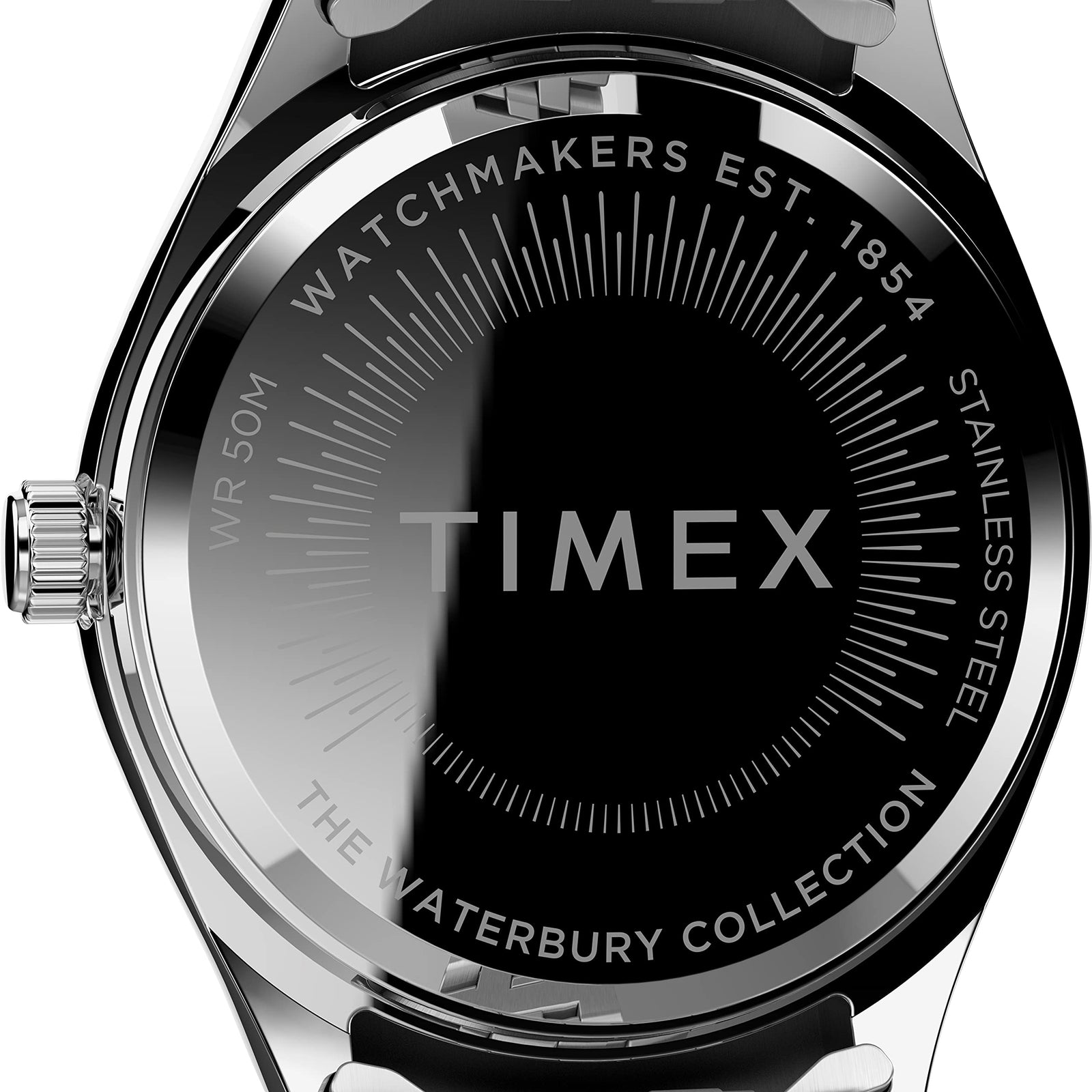 Timex 36 mm Waterbury Legacy Boyfriend Stainless Steel Case